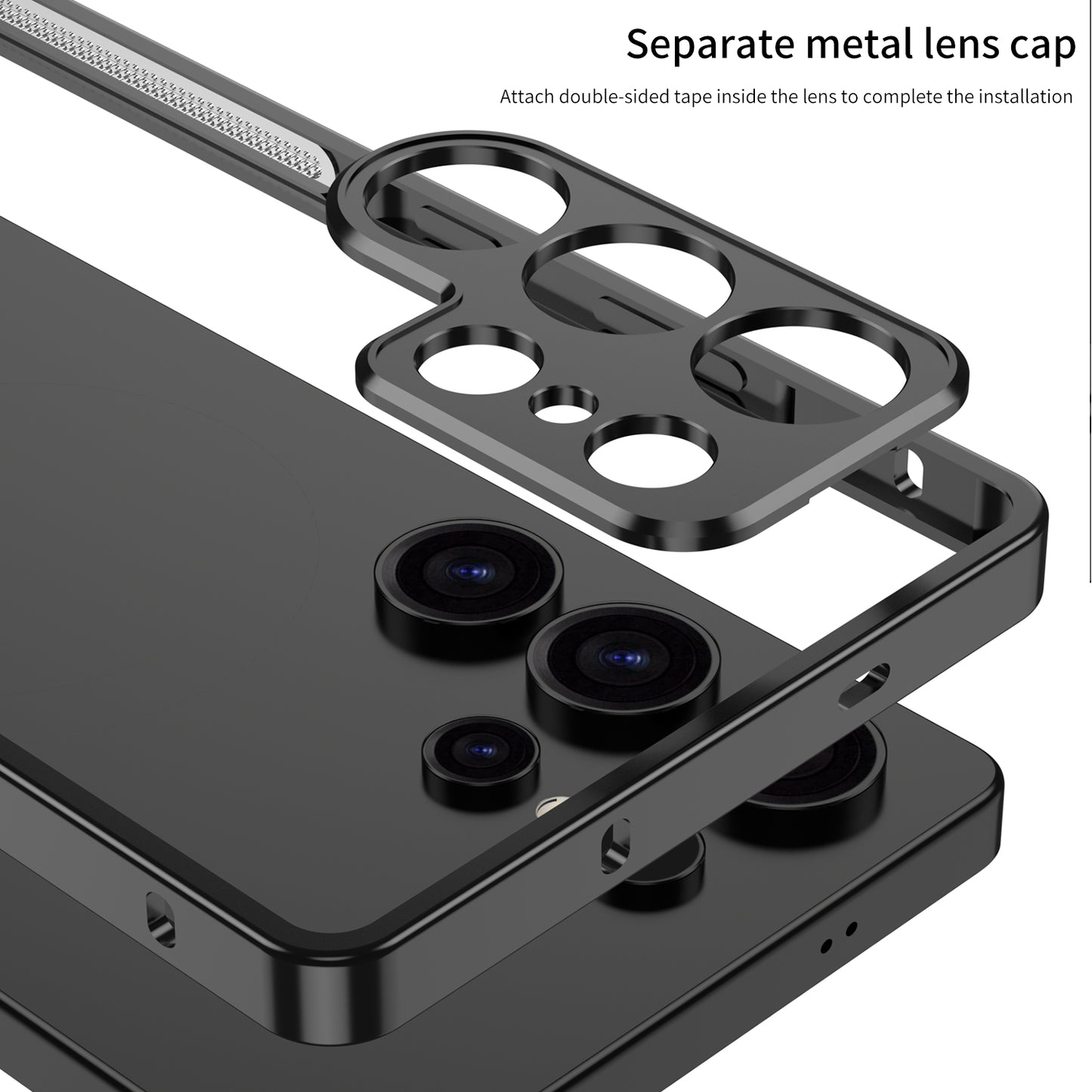 Armor King Supercar Lens Protector Heat Dissipation Metal Bumper Case Cover