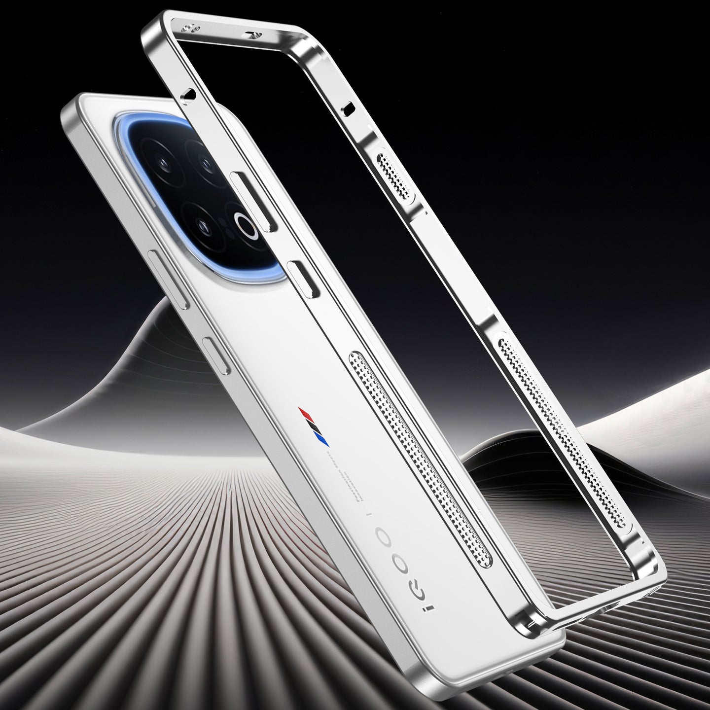 Armor King Supercar Heat Dissipation Metal Bumper Case Cover