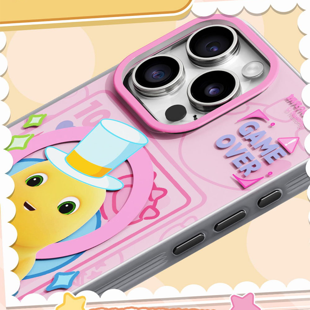 Nailong Pink Party MagSafe Anti-Scratch Shockproof Back Cover Case