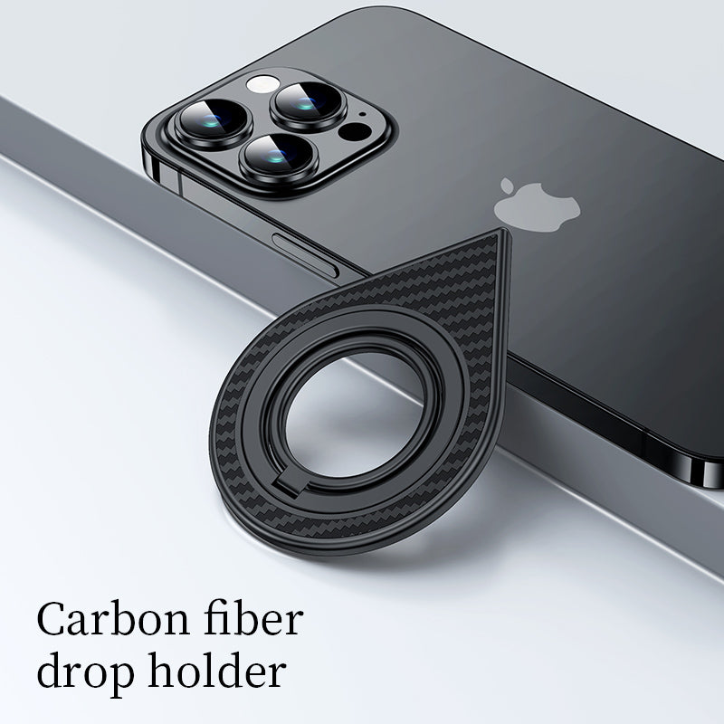 Armor King Waterdrop / Shield Double-sided Magnetic Phone Grip MagSafe Ring Stand