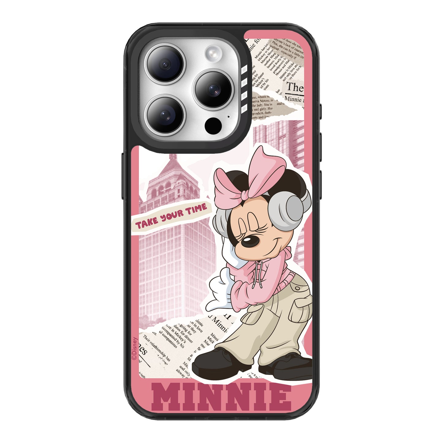Disney Animation MagSafe Black-edged Shockproof Case Cover