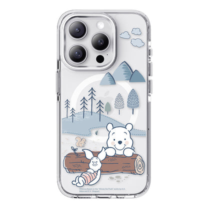 Disney Winnie the Pooh MagSafe Shockproof Transparent Protective Cover Case