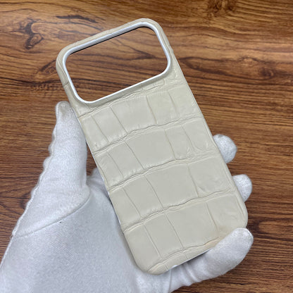 i-idea Handmade Luxury Crocodile Skin Genuine Leather Case Cover