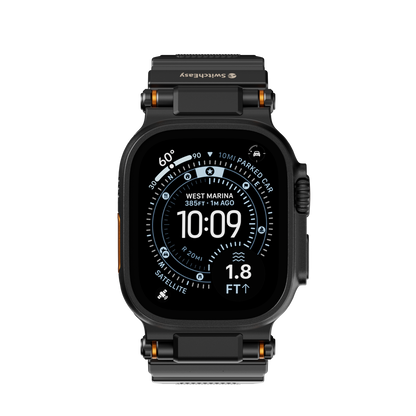 SwitchEasy Rugged Silicone Watch Band Apple Watch Strap