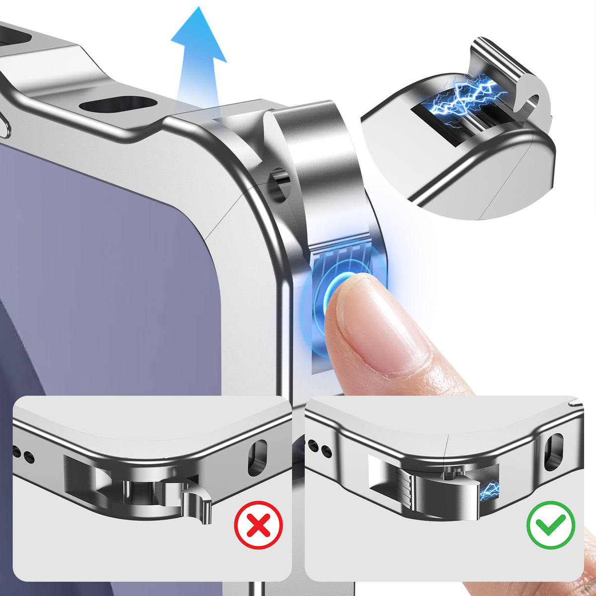 Armor King Lens Protector Heat Dissipation Stress Relief Edc Fidget Metal Bumper Case Cover