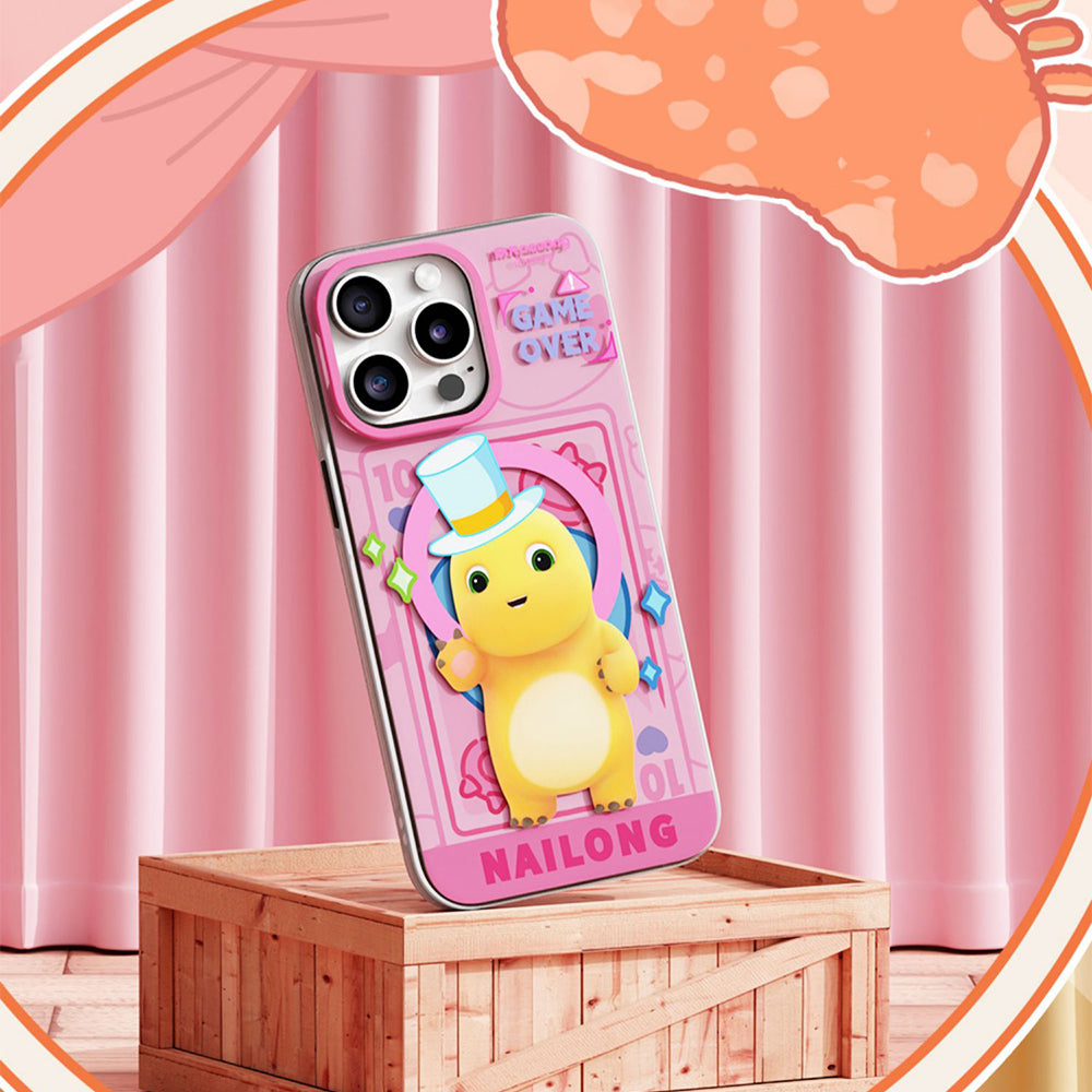 Nailong Pink Party MagSafe Anti-Scratch Shockproof Back Cover Case