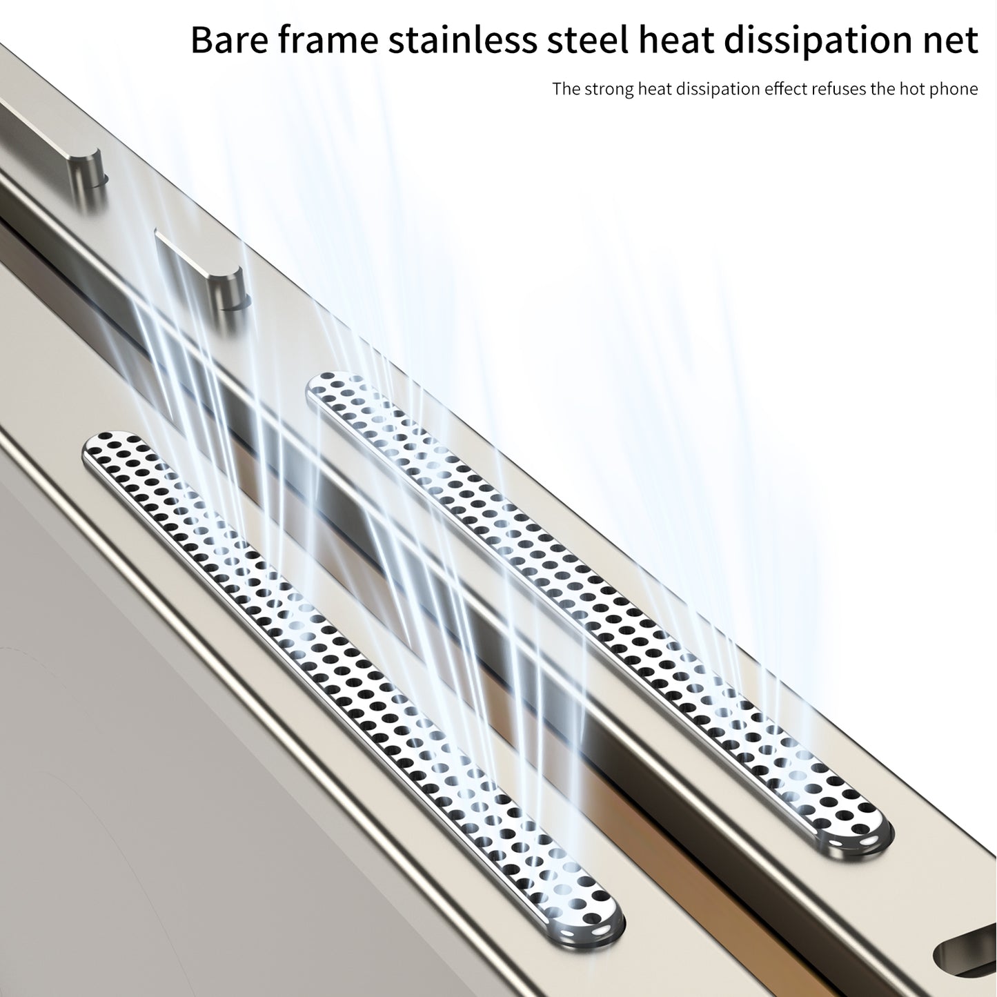 Armor King Supercar Heat Dissipation Metal Bumper Case Cover