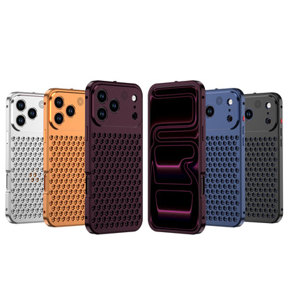 Kylin Armor Elastic Buckle Heat Dissipation Aromatherapy Metal Case Cover