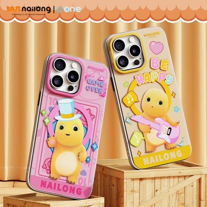 Nailong Pink Party MagSafe Anti-Scratch Shockproof Back Cover Case