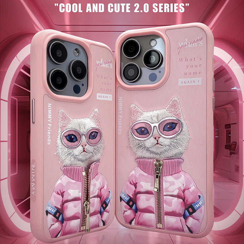 Nimmy Cool & Cute Embroidery Case Cover