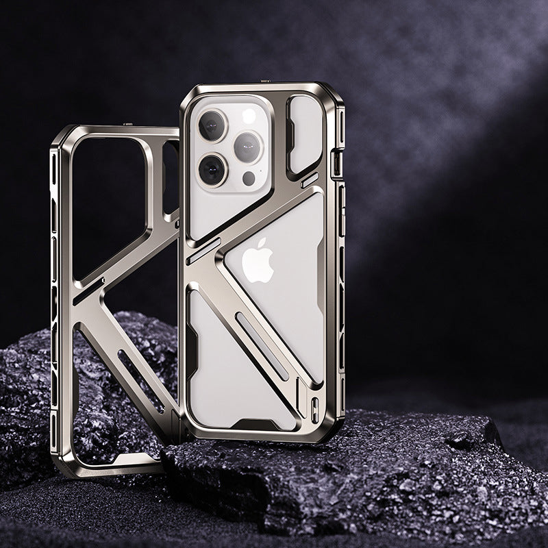 Armor King Titanium Alloy Shockproof Heat Dissipation Hollow Case Cover Armor King Titanium Alloy Shockproof Heat Dissipation Hollow Case Cover