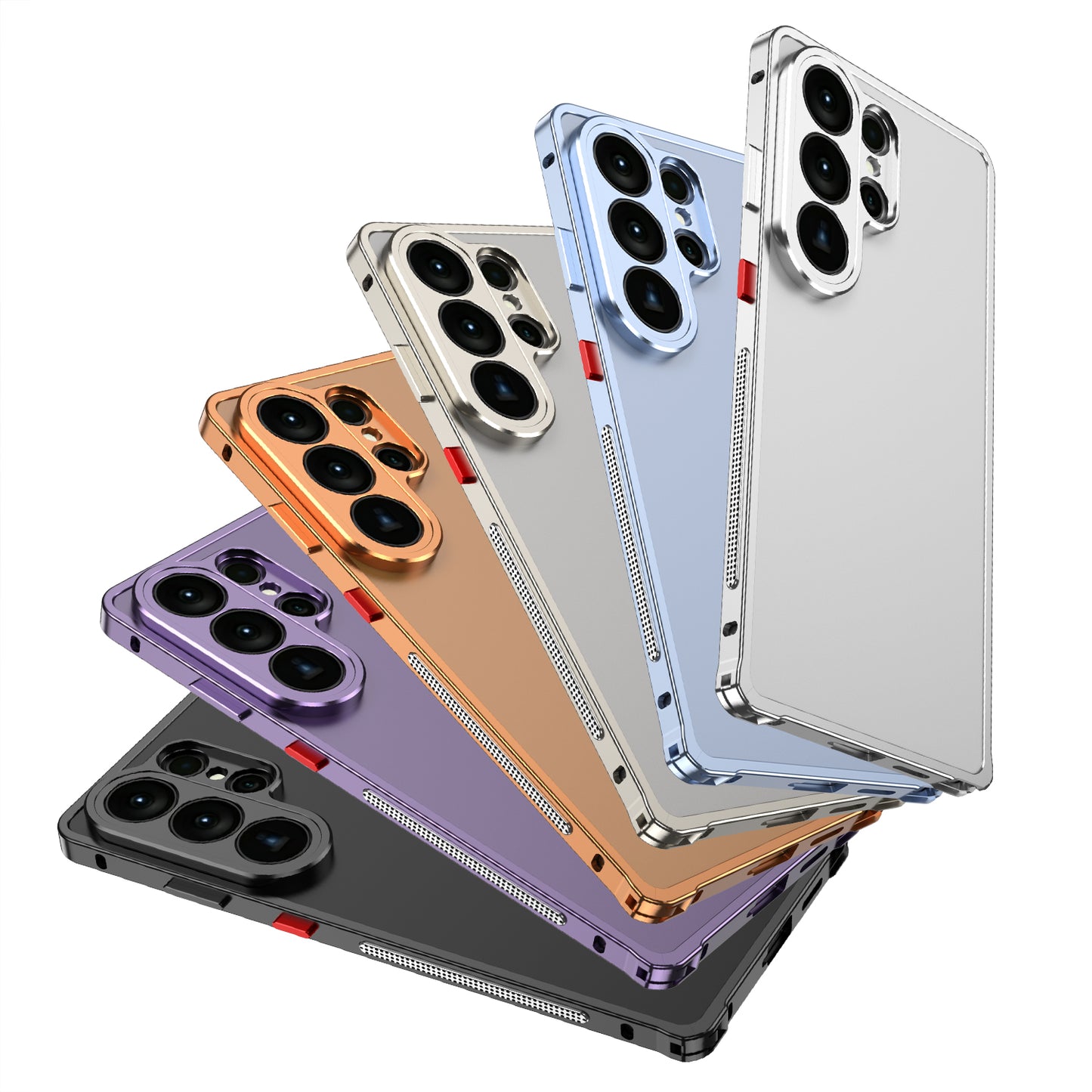 Armor King Supercar Lens Protector Heat Dissipation Metal Bumper Case Cover