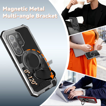 R-Just Kickstand IV MagSafe Lens Protector IP67 Metal Outdoor Military Heavy Duty Case Cover