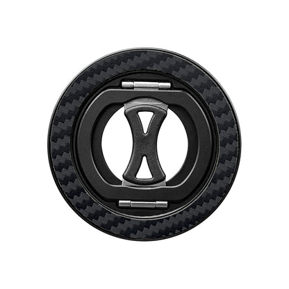 Armor King MagSafe Aramid Fiber + Aluminum Grip Stand Ring Holder