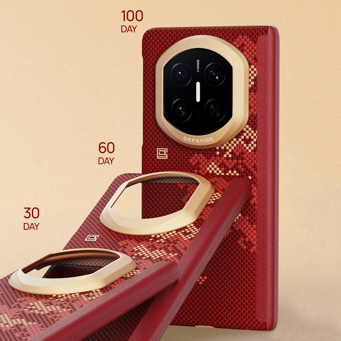 X-Doria Defense JunQiJi MagSafe 0 Gravity Oriental Woven Aramid Fiber Case Cover