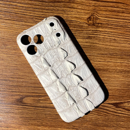 i-idea Handmade Luxury Crocodile Skin Genuine Leather Case Cover