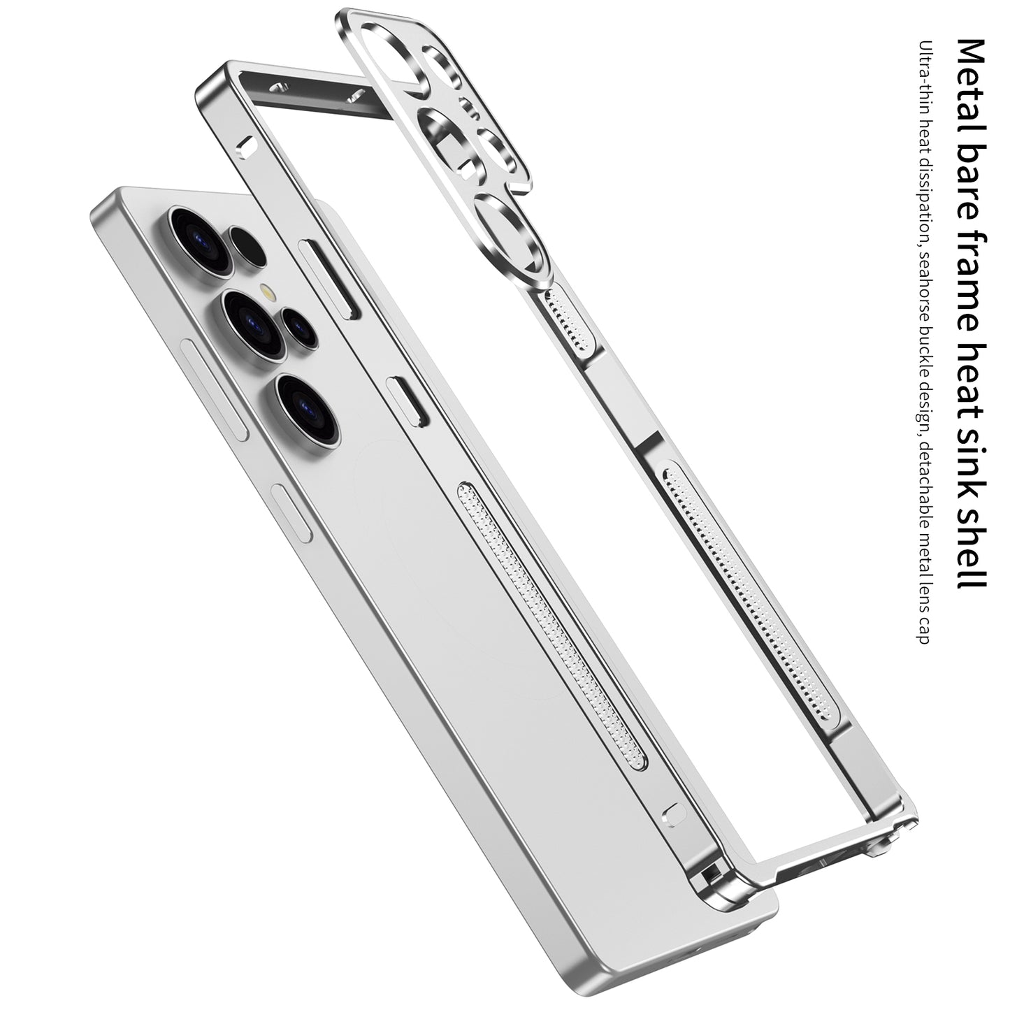 Armor King Supercar Lens Protector Heat Dissipation Metal Bumper Case Cover