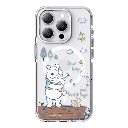 Disney Winnie the Pooh MagSafe Shockproof Transparent Protective Cover Case