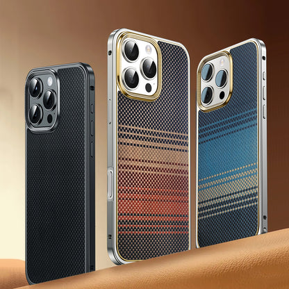 Armor King MagSafe Kevlar Back Latch Catch Metal Bumper Case Cover