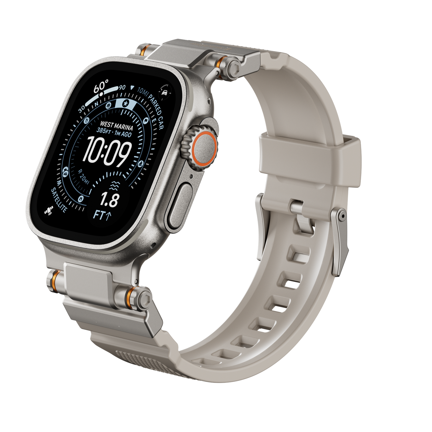 SwitchEasy Rugged Silicone Watch Band Apple Watch Strap