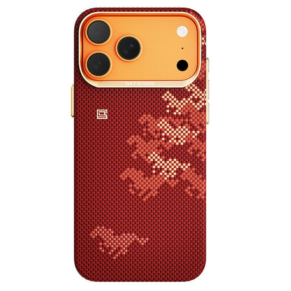 X-Doria Defense JunQiJi MagSafe 0 Gravity Oriental Woven Aramid Fiber Case Cover