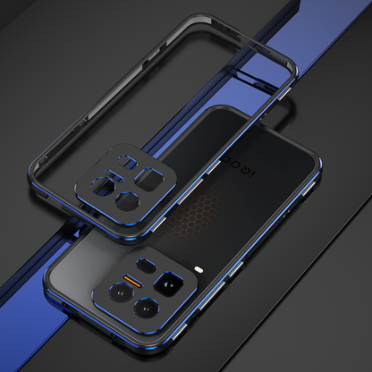 iy Aurora Sword Lens Protector Bicolor Aluminum Bumper Case for vivo iQOO 15 / 12 series