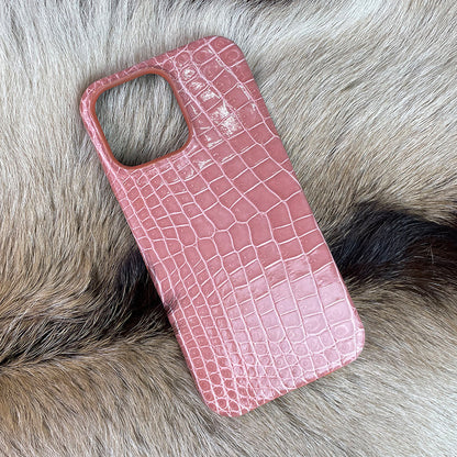 i-idea Handmade Luxury Crocodile Skin Genuine Leather Case Cover