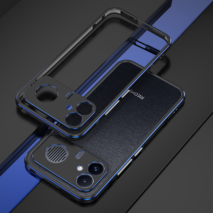 iy Aurora Sword Lens Protector Bicolor Aluminum Bumper Case for Xiaomi Redmi K90 / K80 / K70 series