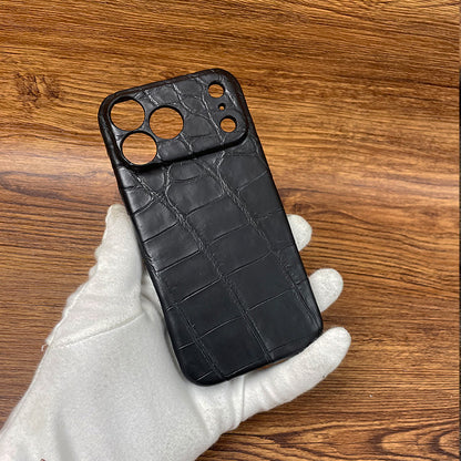 i-idea Handmade Luxury Crocodile Skin Genuine Leather Case Cover
