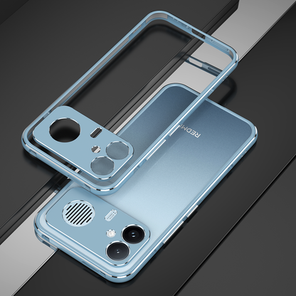 iy Aurora Sword Lens Protector Bicolor Aluminum Bumper Case for Xiaomi Redmi K90 / K80 / K70 series