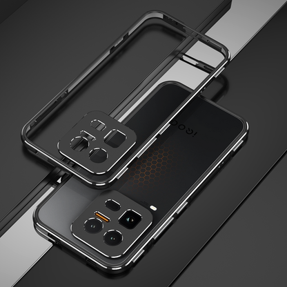iy Aurora Sword Lens Protector Bicolor Aluminum Bumper Case for vivo iQOO 15 / 12 series