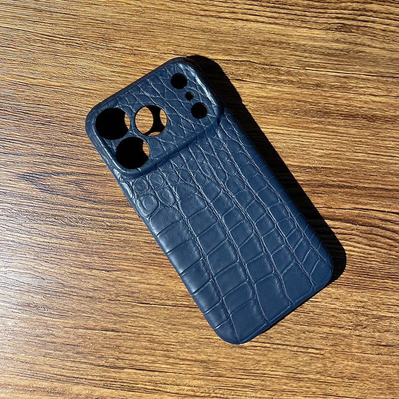 i-idea Handmade Luxury Crocodile Skin Genuine Leather Case Cover