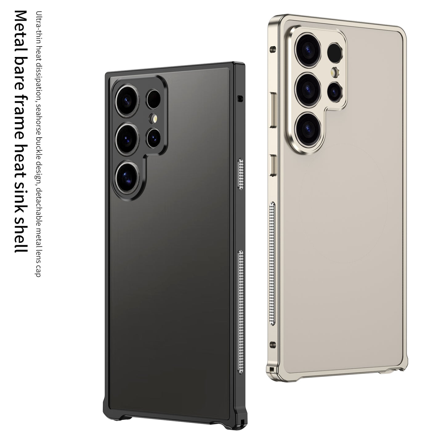 Armor King Supercar Lens Protector Heat Dissipation Metal Bumper Case Cover