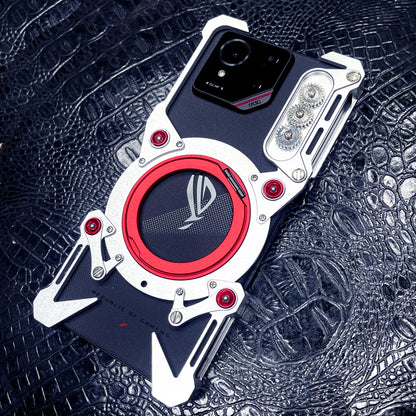 Simon MagSafe 360° Rotating Pivot Ring Stand Metal Case Cover