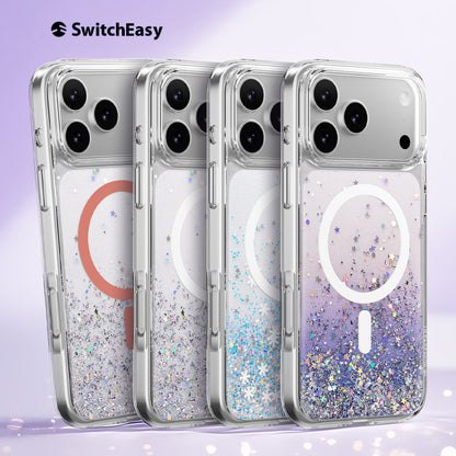 SwitchEasy Starfield M MagSafe 3D Glitter Resin Case Cover