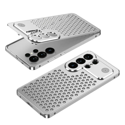 Kylin Armor Elastic Buckle Heat Dissipation Aromatherapy Metal Case Cover