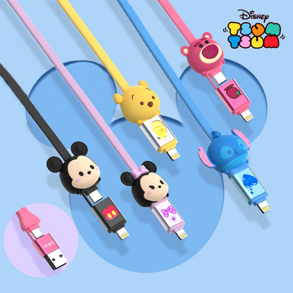 UKA Disney Tsum Tsum 4-in-1 Data Cable