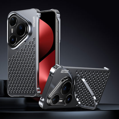 Armor King Lens Kickstand Heat Dissipation Metal Case Cover