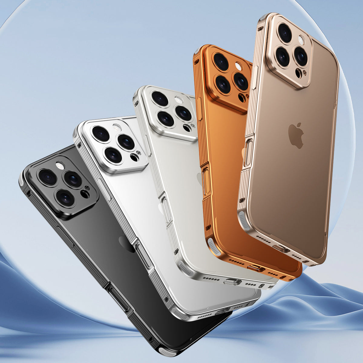 Armor King Kaidun Lens Protector Shockproof Metal Bumper Case Cover