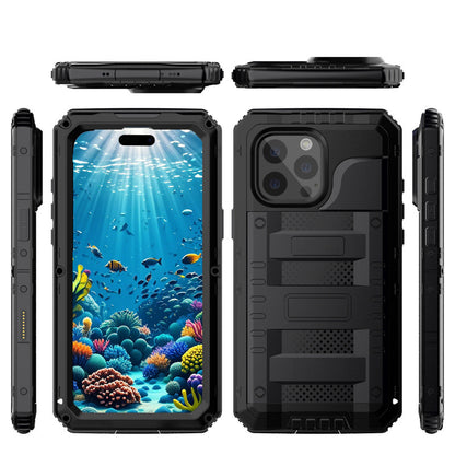 Luphie Beowulf IP68 Waterproof Diving Silicone Shockproof Aluminum Metal Case Cover