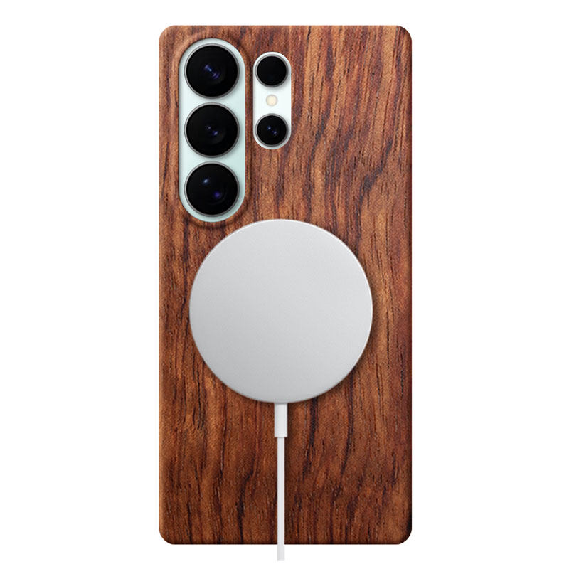 SHOWKOO MagSafe Aramid Natural Wood Ultra Slim Case Cover