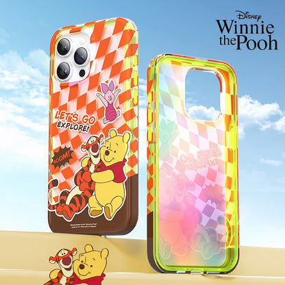 UKA Disney Winnie the Pooh Colorful Laser Shockproof Protective Case Cover