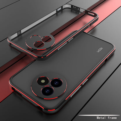 iy Aurora Sword Lens Protector Bicolor Aluminum Bumper Case for Xiaomi Redmi K90 / K80 / K70 series