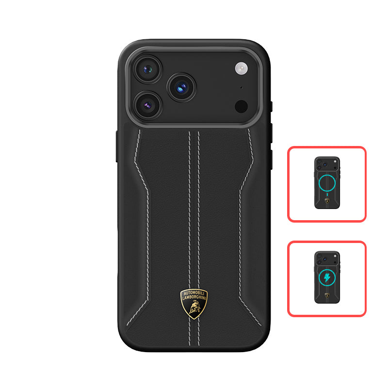 Lamborghini Genuine Leather Phone Case - Huracan D1