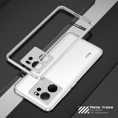 iy Aurora Sword Lens Protector Bicolor Aluminum Bumper Case for Xiaomi 13T series & Redmi K60 series & POCO F5 Pro