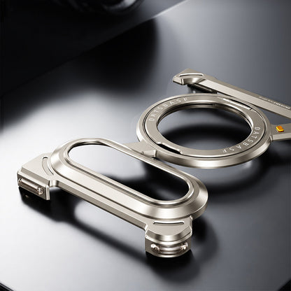Oatsbasf Z MagSafe Pivot Ring Stand Air Cushion Metal Case Cover