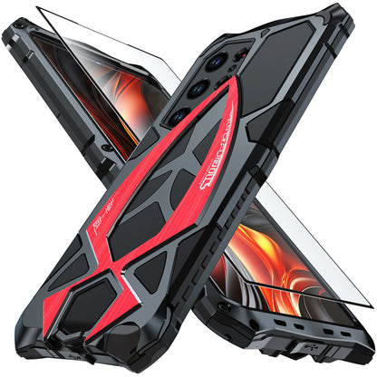 Luphie Roadster Sports Car Water-resistant Shockproof Heavy Duty Metal Case Cover