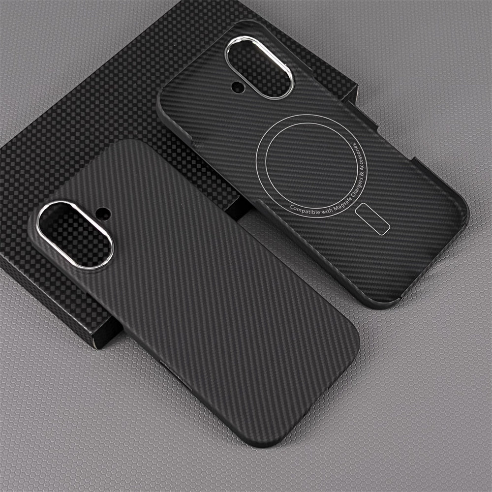 Oatsbasf MagSafe Luxury Pure Aramid Fiber Case for Apple iPhone 17 series