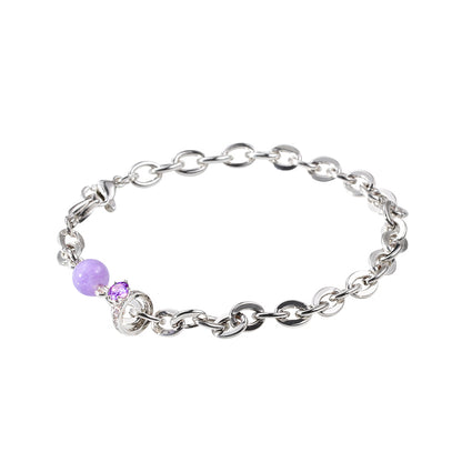 PYNANA 2-in-1 Rope Phone Lanyard Cross-body Strap with Metal Charm Chain