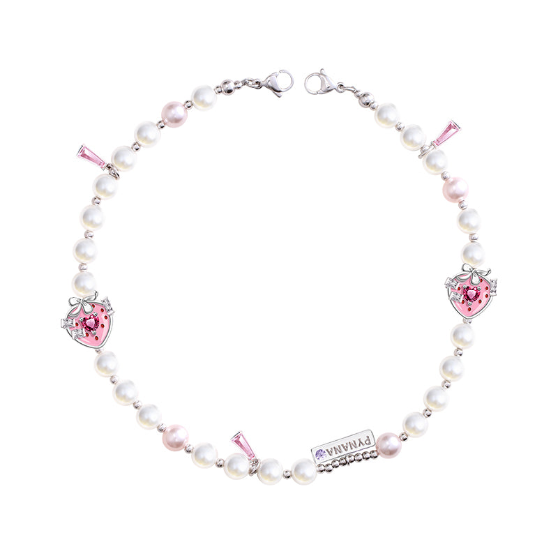 PYNANA Jewelry Aesthetics & Handcraft Multifunctional Chain Phone Charm Beads Strap Pearl Lanyard